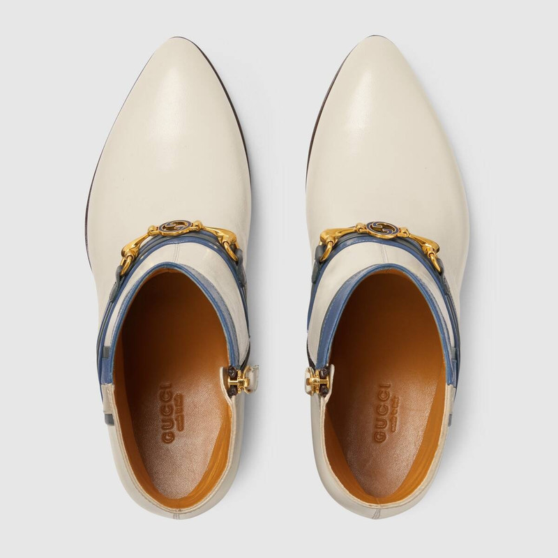 Women's boot with Interlocking G Horsebit 3