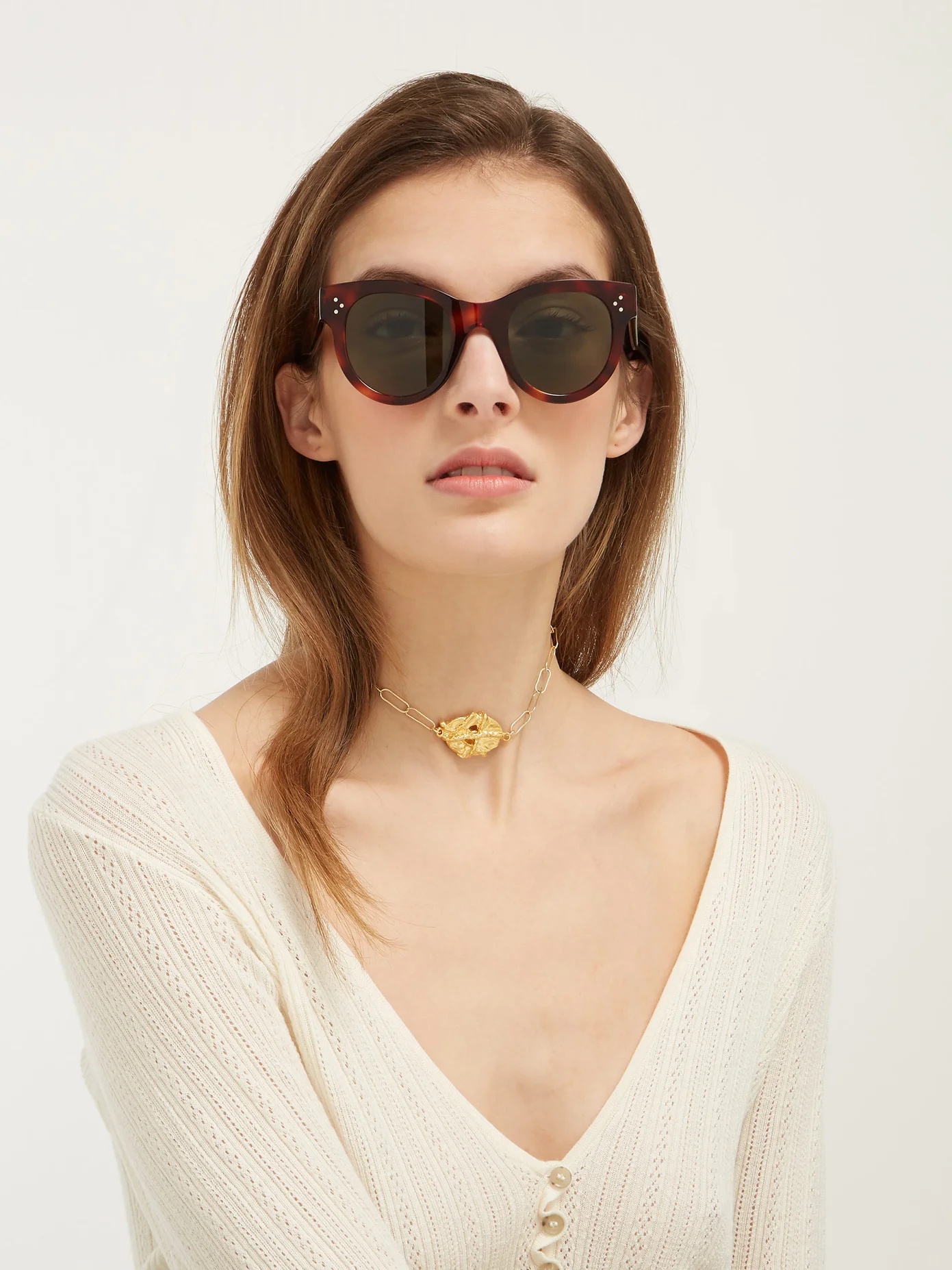 Baby Audrey cat-eye acetate sunglasses - 2