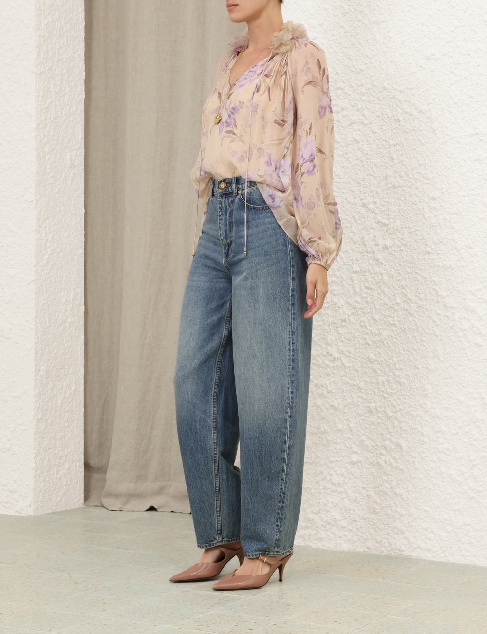 EDEN BILLOW BLOUSE - 8