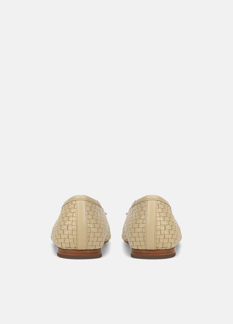 Vince Darla Woven Leather Ballet Flat outlook