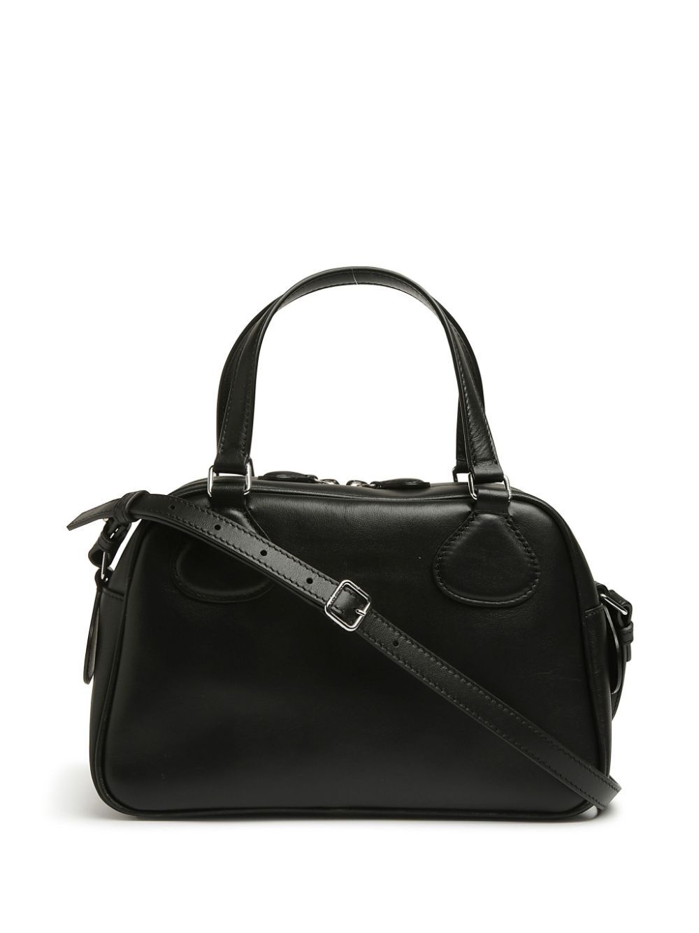 Courreges Women Reedition Leather Bowling Bag - 2
