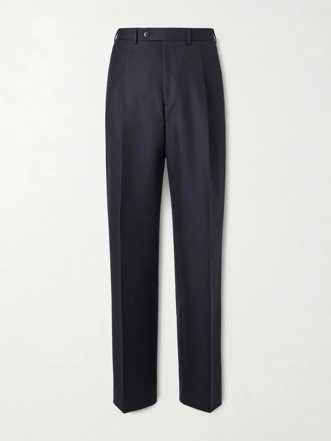 Amo Straight-Leg Cotton-Blend Suit Trousers - 1