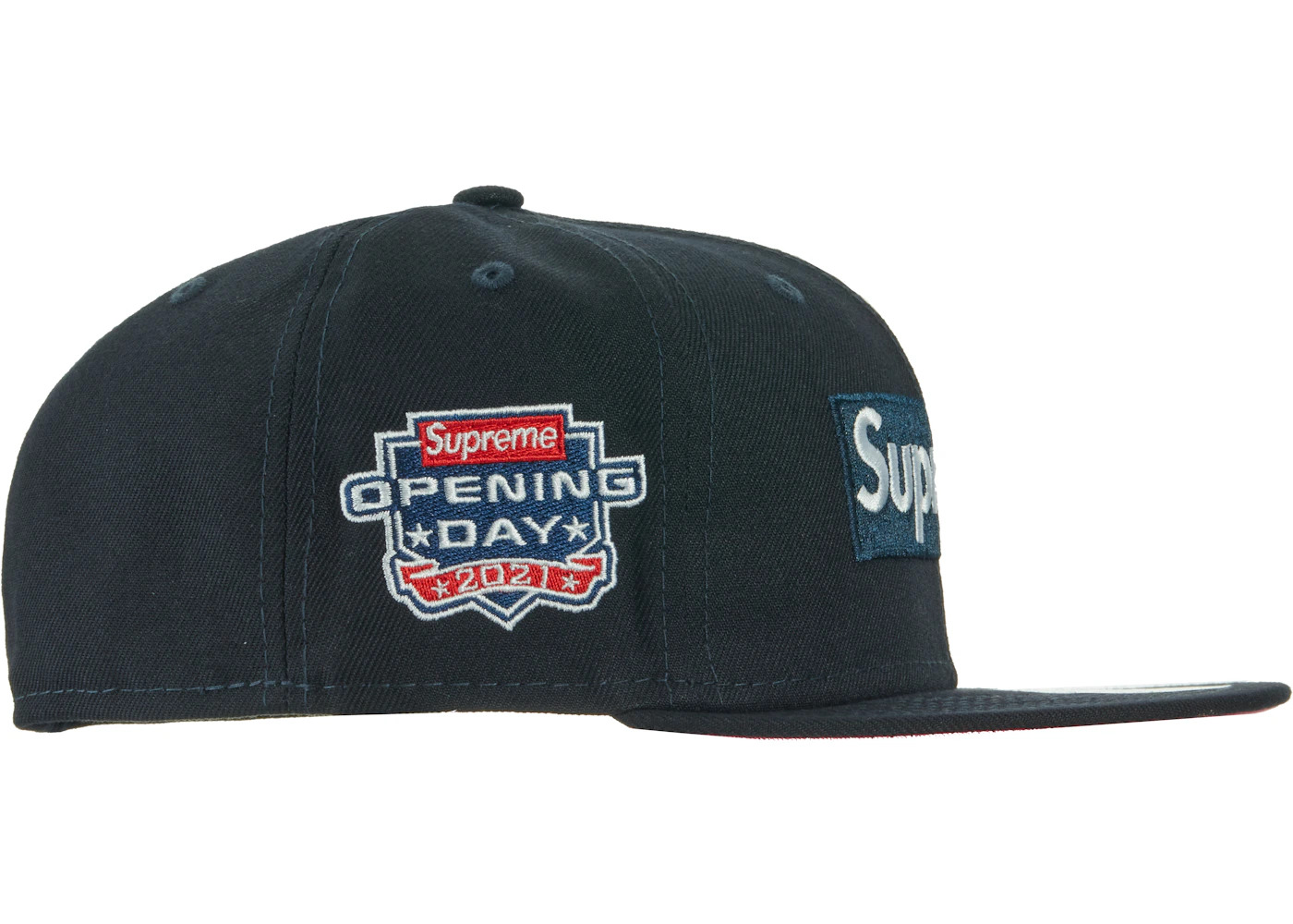 Supreme No Comp Box Logo New Era Navy - 2