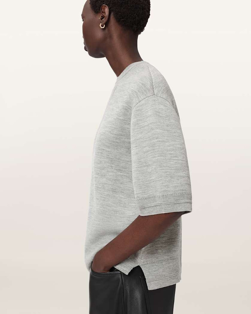 NIKA RELAXED WOOL T-SHIRT 5