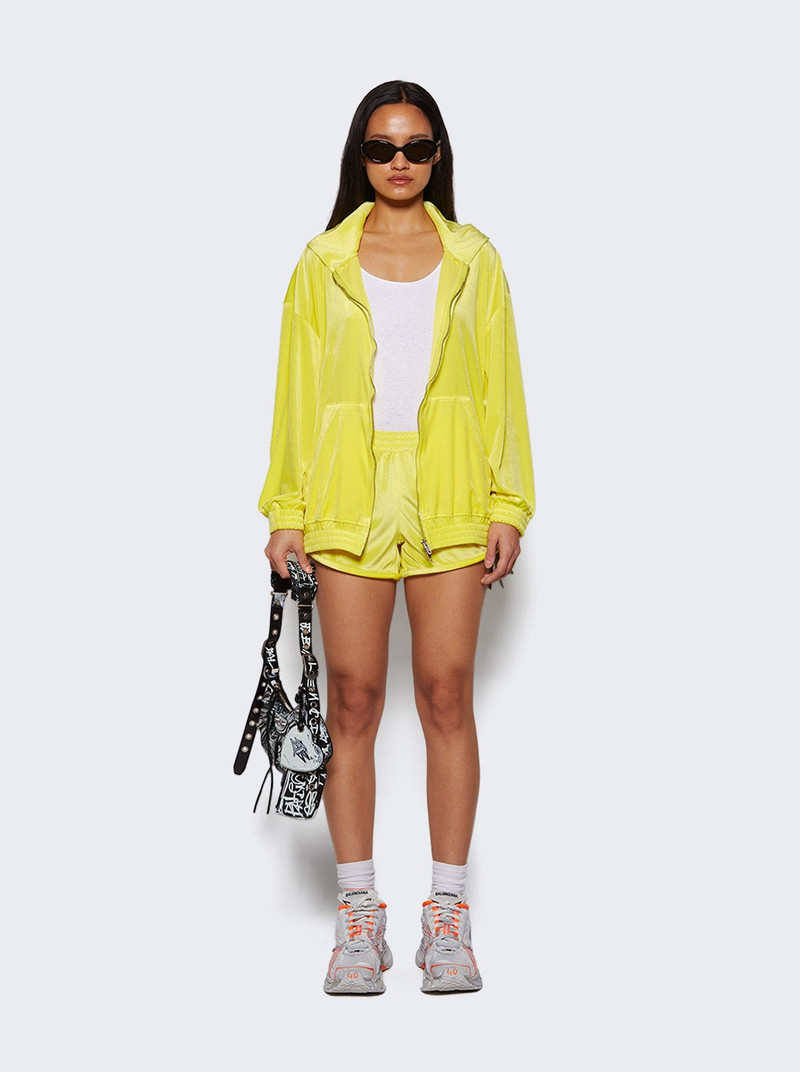 BALENCIAGA Running Shorts Yellow outlook
