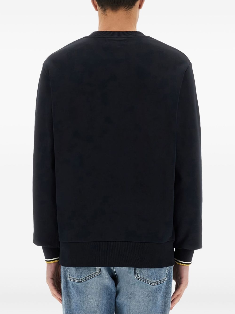 logo-embroidered sweatshirt - 3