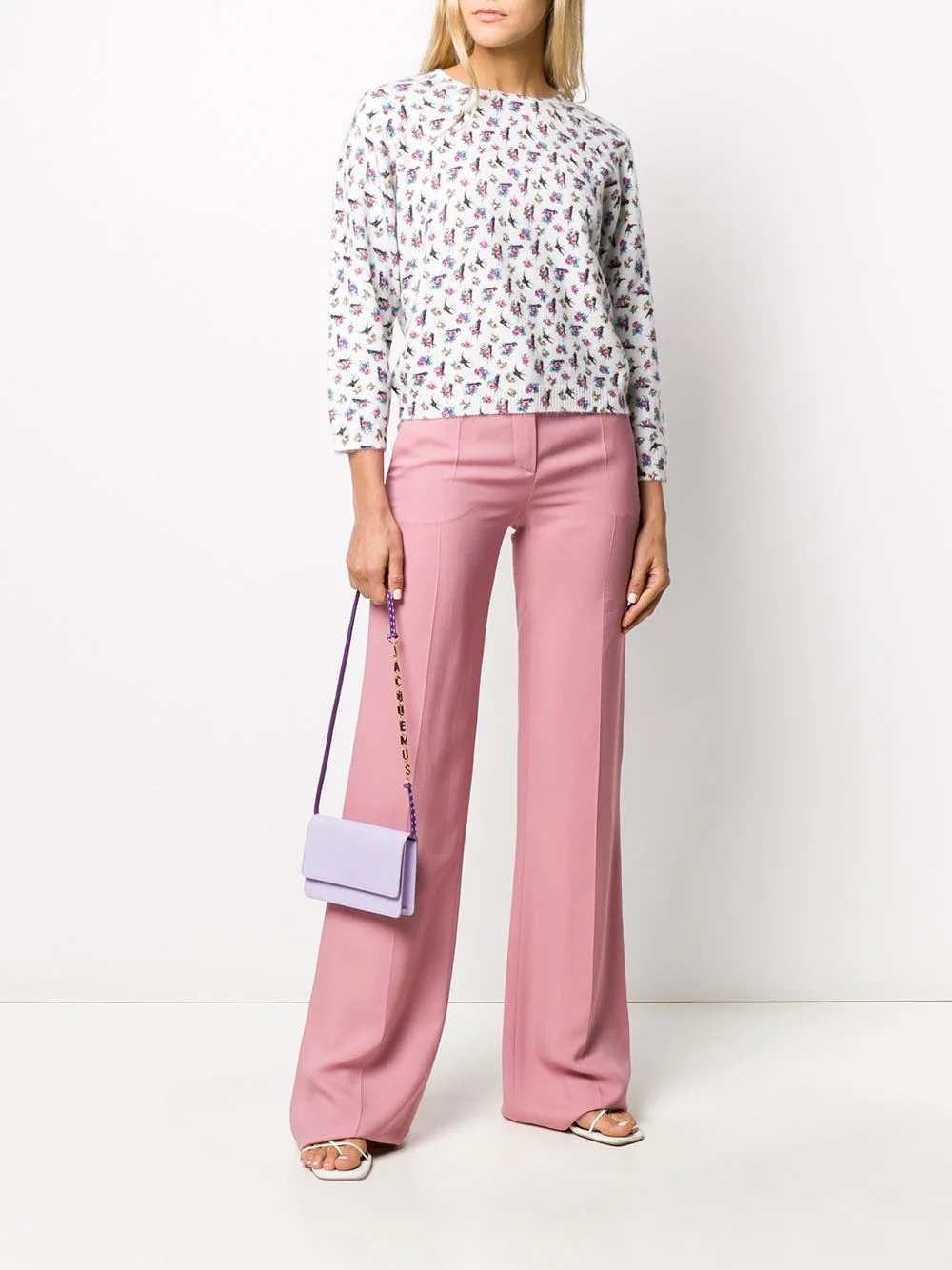 tailored flared trousers - 2