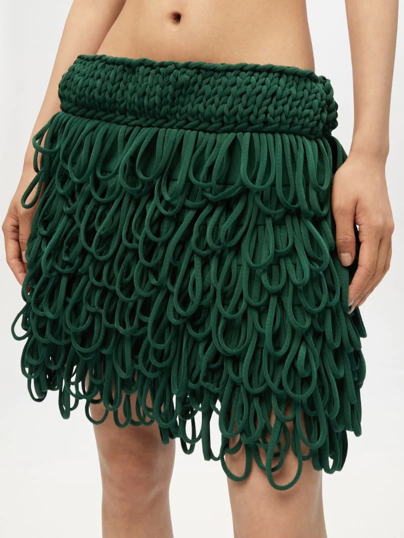 FRINGE SKIRT - 6