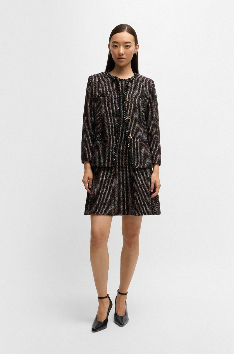 BOSS NAPPA-LEATHER PUMPS WITH ANKLE STRAP outlook