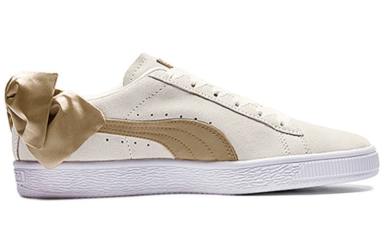 (WMNS) PUMA Suede Bow Varsity 'Pink Gold' 367732-03 - 2