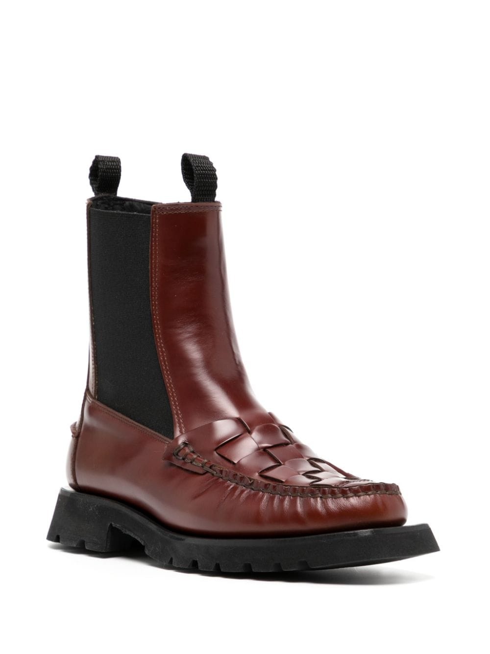 Alda woven 35mm Chelsea boots - 2