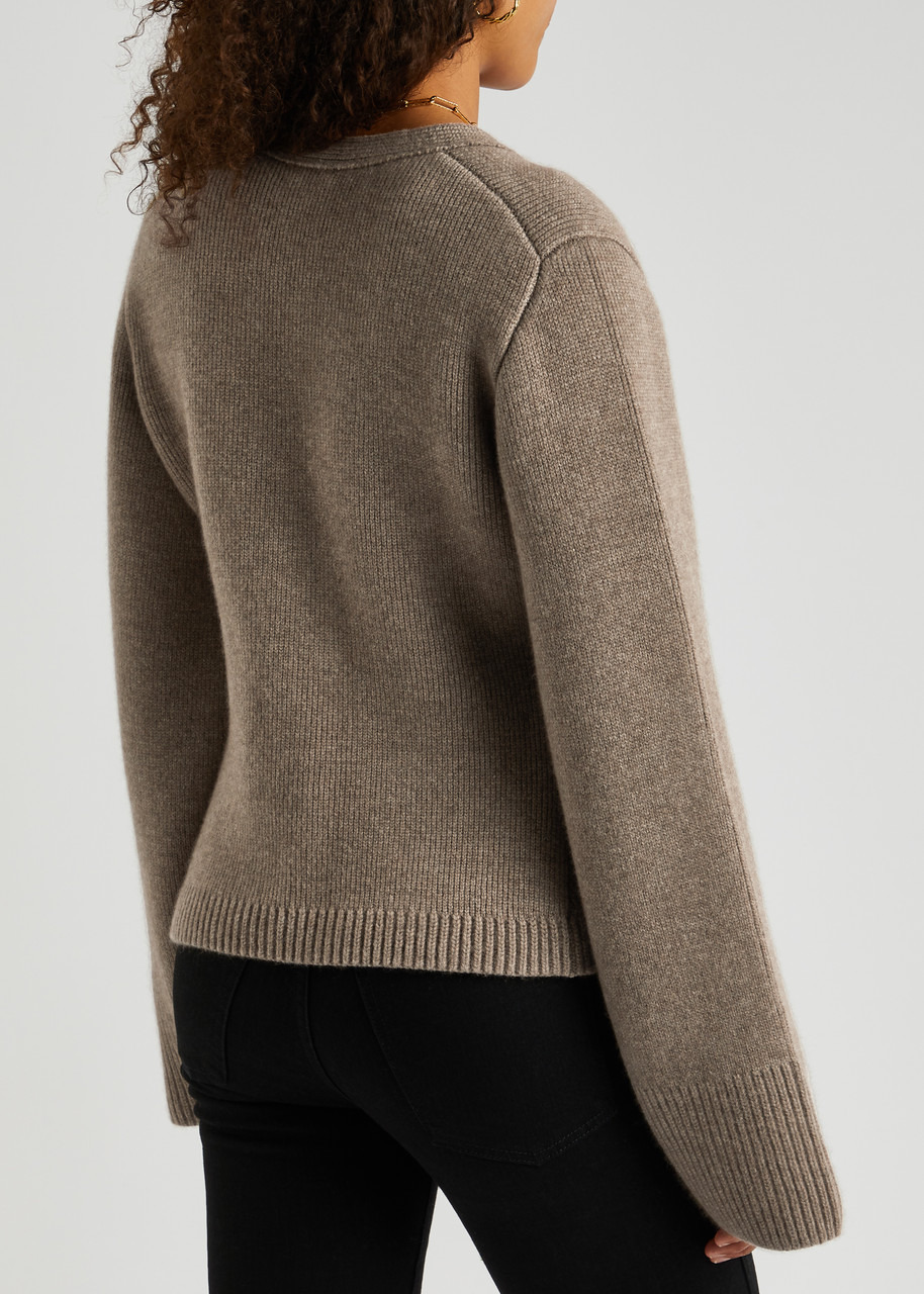 Scarlet cashmere cardigan - 3