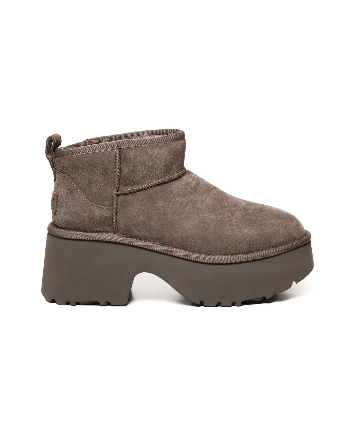 Ultra Mini New Heights Boots In Suede - 1