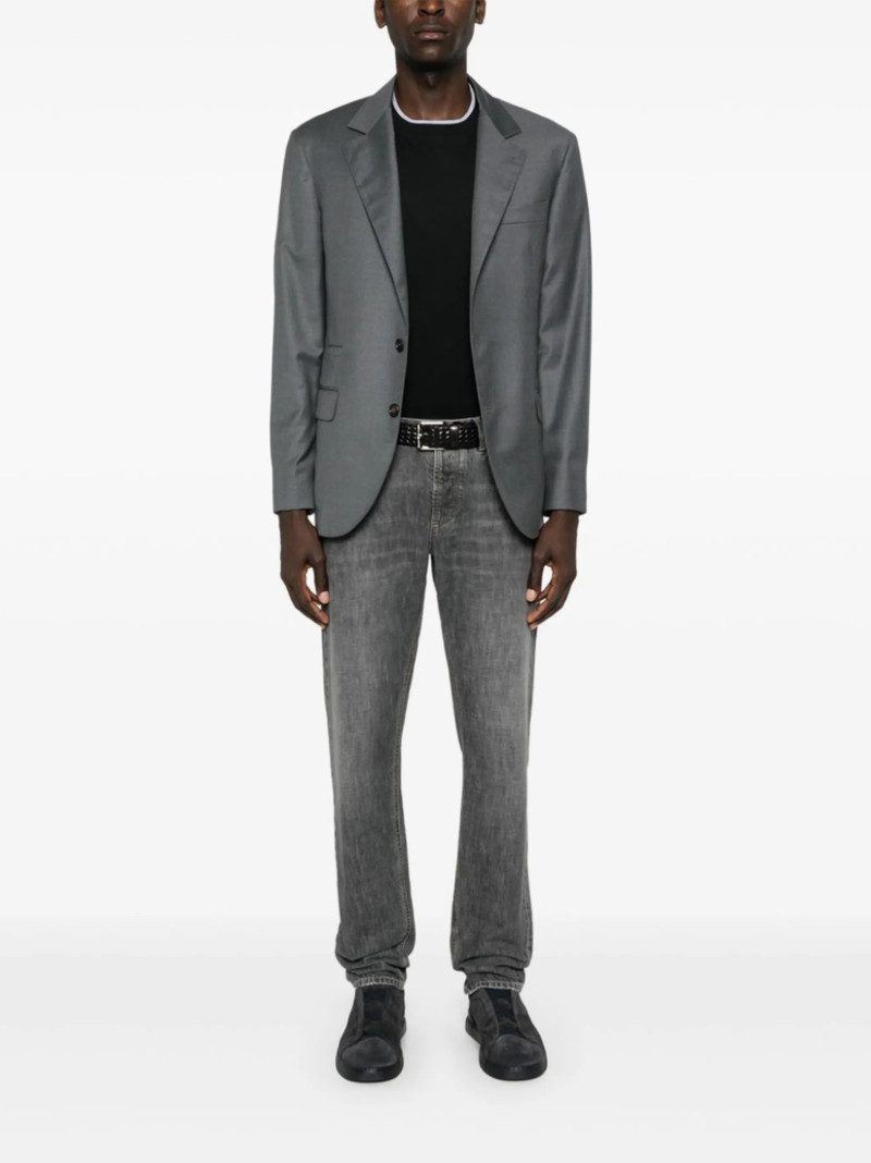 Brunello Cucinelli layered cotton T-shirt outlook