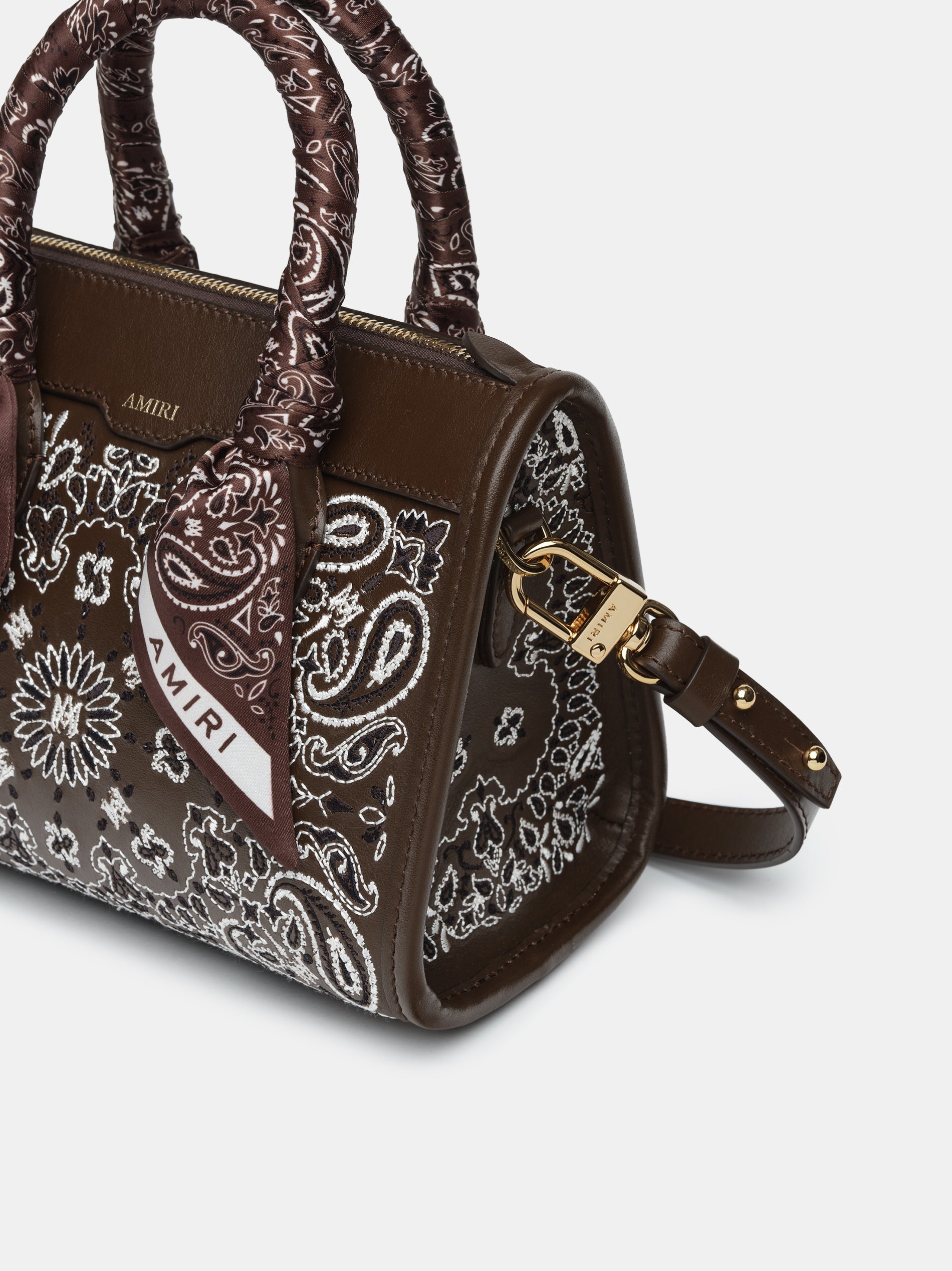 WOMEN'S BANDANA MICRO TRIANGLE BAG - 4