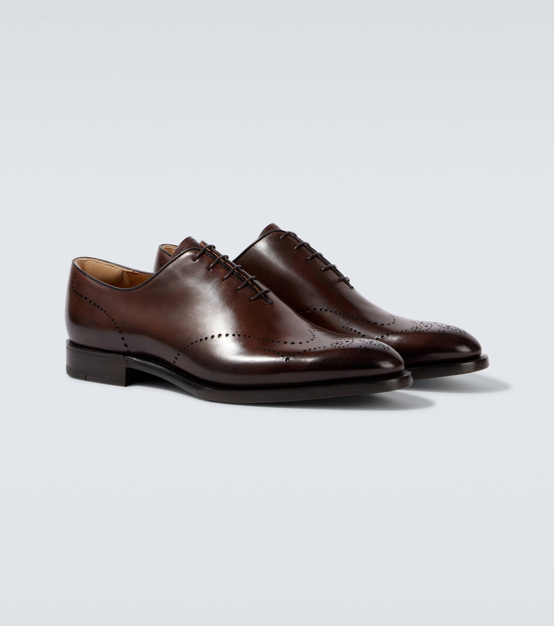 Ajouré Equilibre Venezia leather Oxford shoes - 5