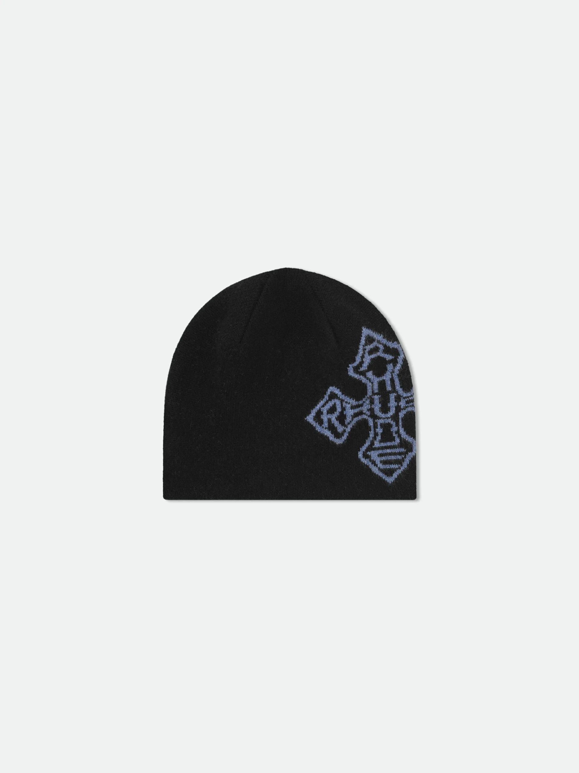 CROSS LOGO KNITTED BEANIE - 1