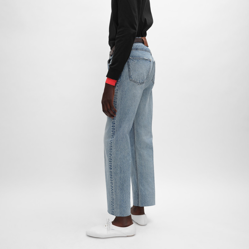 boyfriend jeans 001 IN COTTON DENIM 3