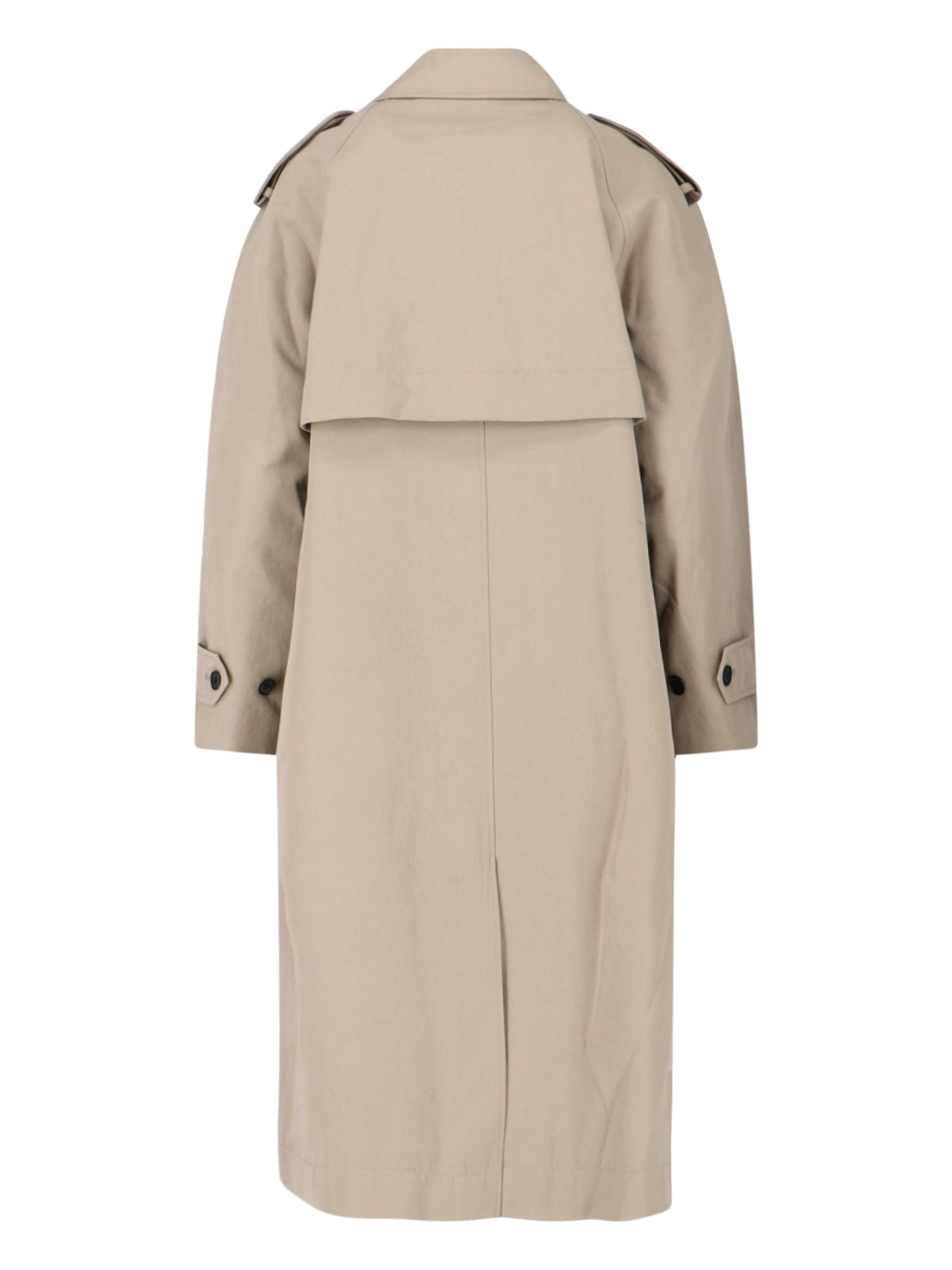 COTTON BLEND TRENCH COAT - 2