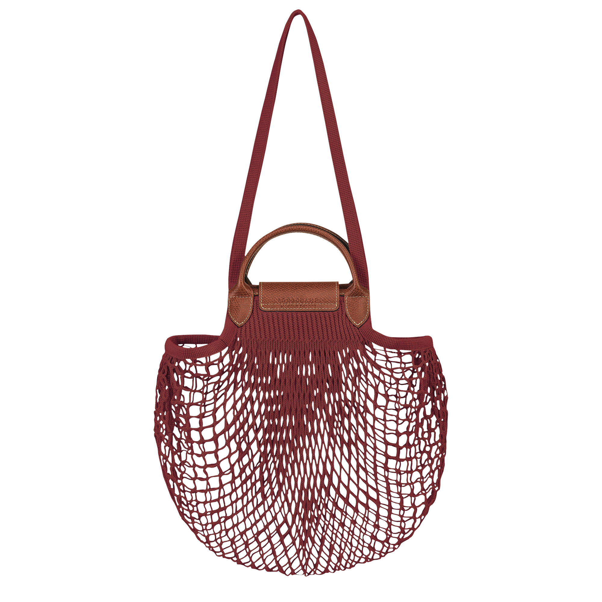 Le Pliage Filet L Mesh bag Mahogany - Canvas - 4