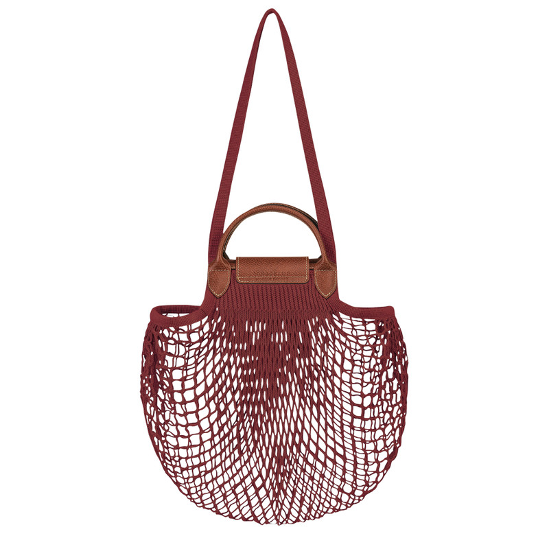 Le Pliage Filet L Mesh bag Mahogany - Canvas 4
