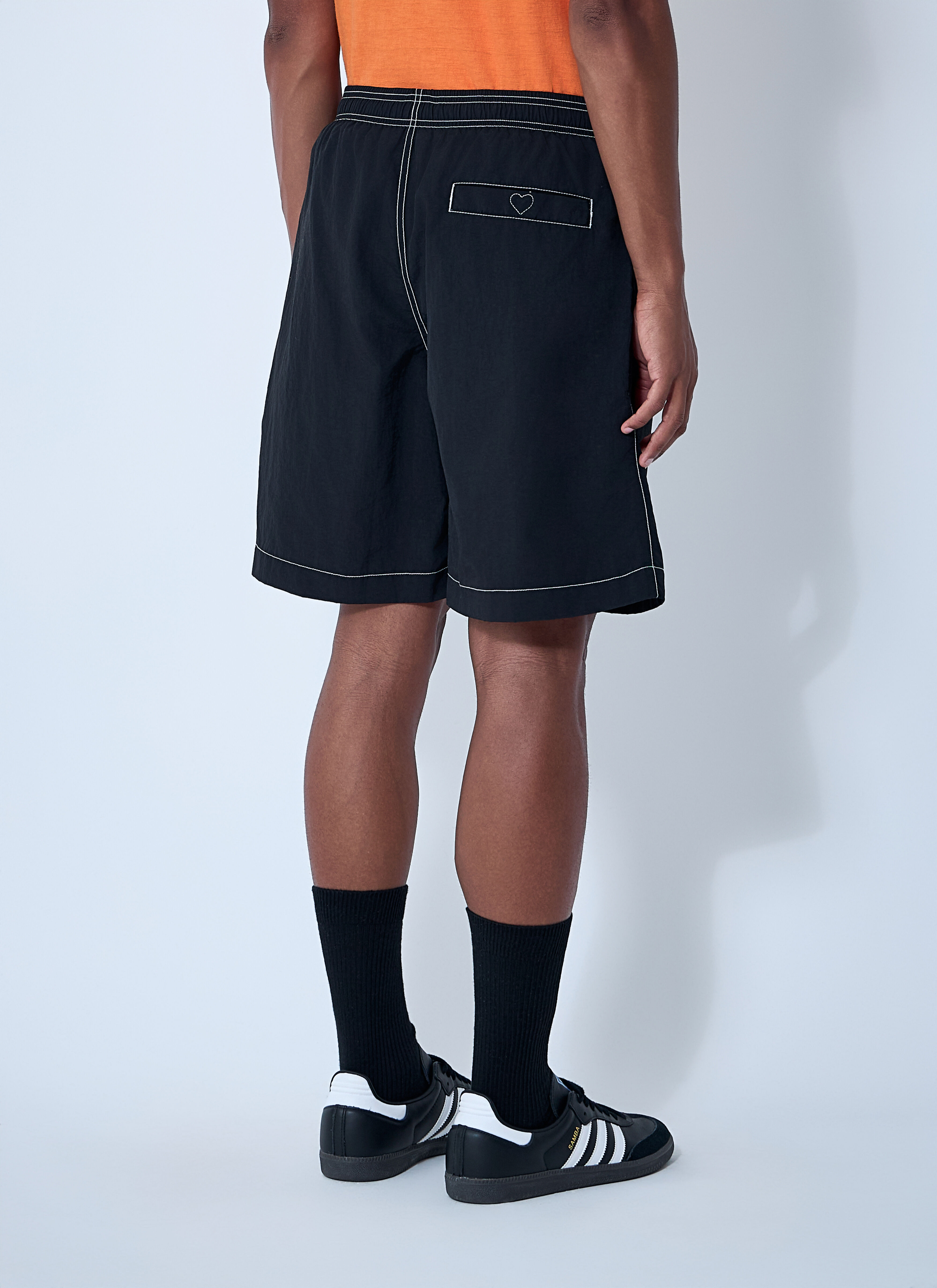 Logo Motif Shorts - 4