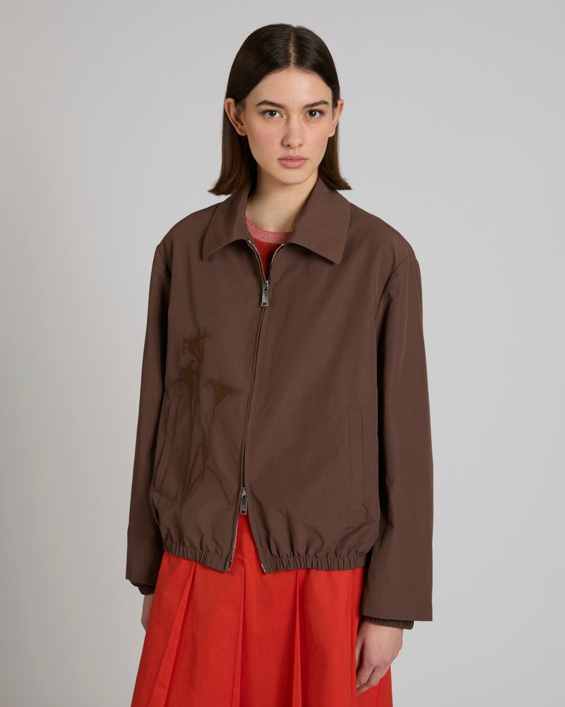 SLOWEAR Primo bomber jacket in cotton and technical fabric outlook