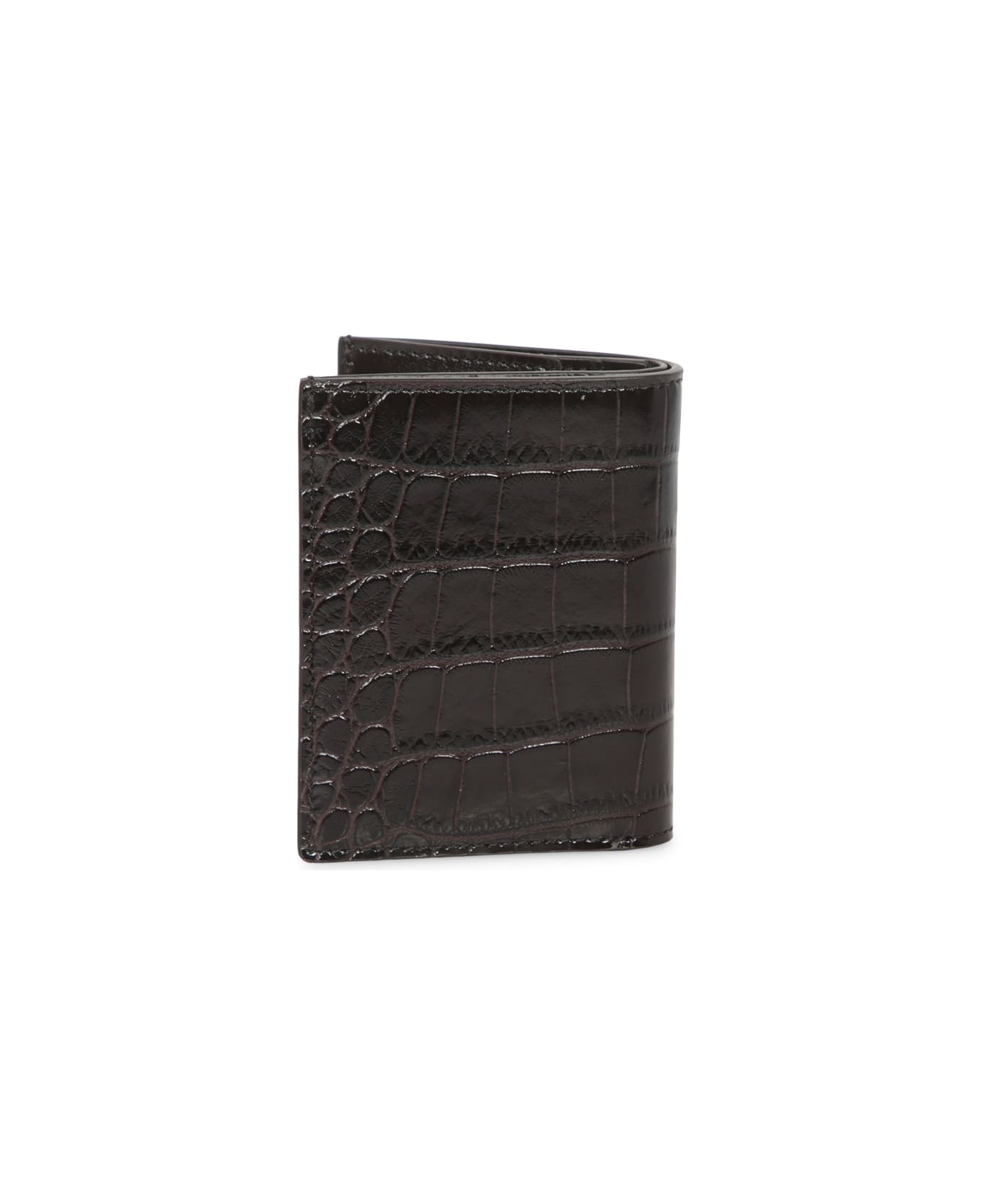 Brown Crocodile Wallet - 2