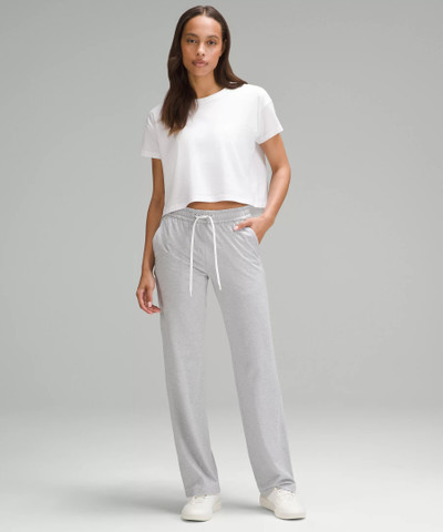 lululemon Soft Jersey Straight-Leg Mid-Rise Pant *Regular outlook