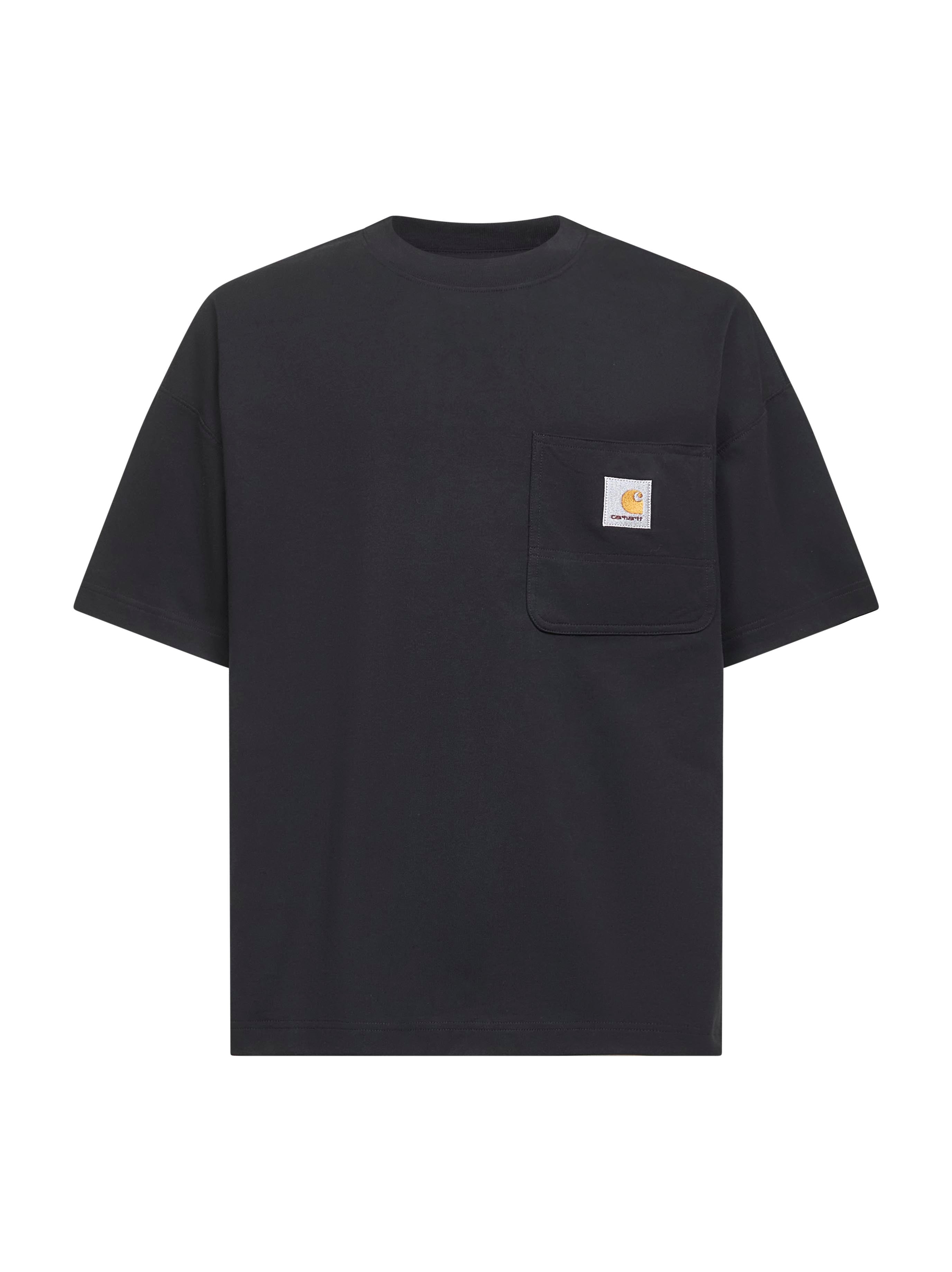 Black S/S Work Pocket T-Shirt - 1