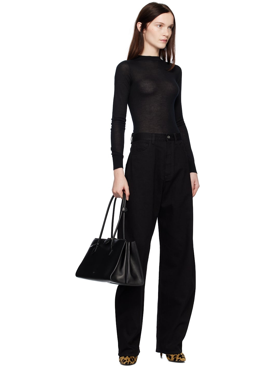 Black 'Le Teckel' Bag - 4