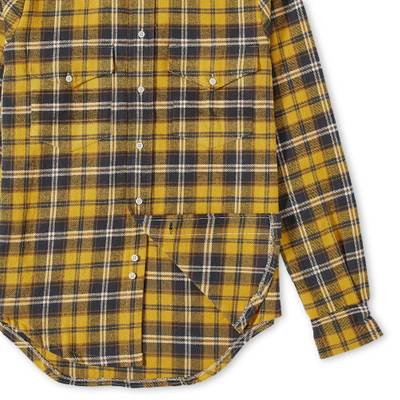 Gitman Vintage Gitman Vintage 2 Pocket Twill Check Overshirt - End. Exclusive outlook