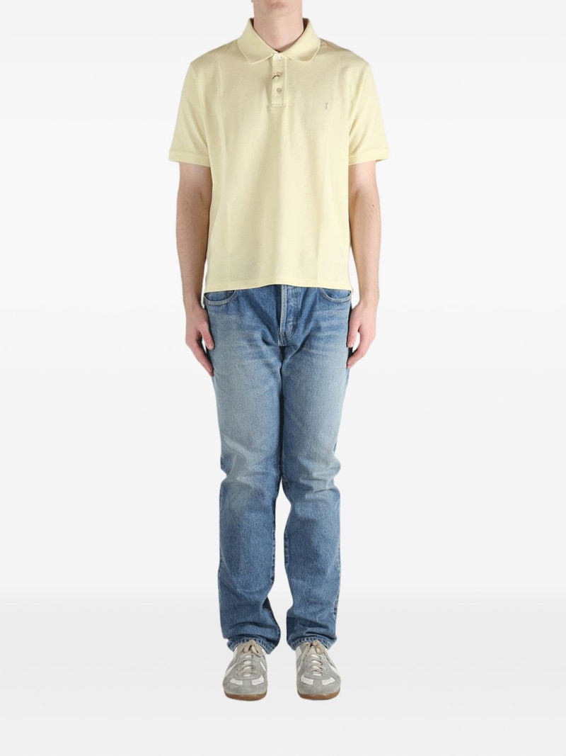 SAINT LAURENT short-sleeve polo shirt outlook