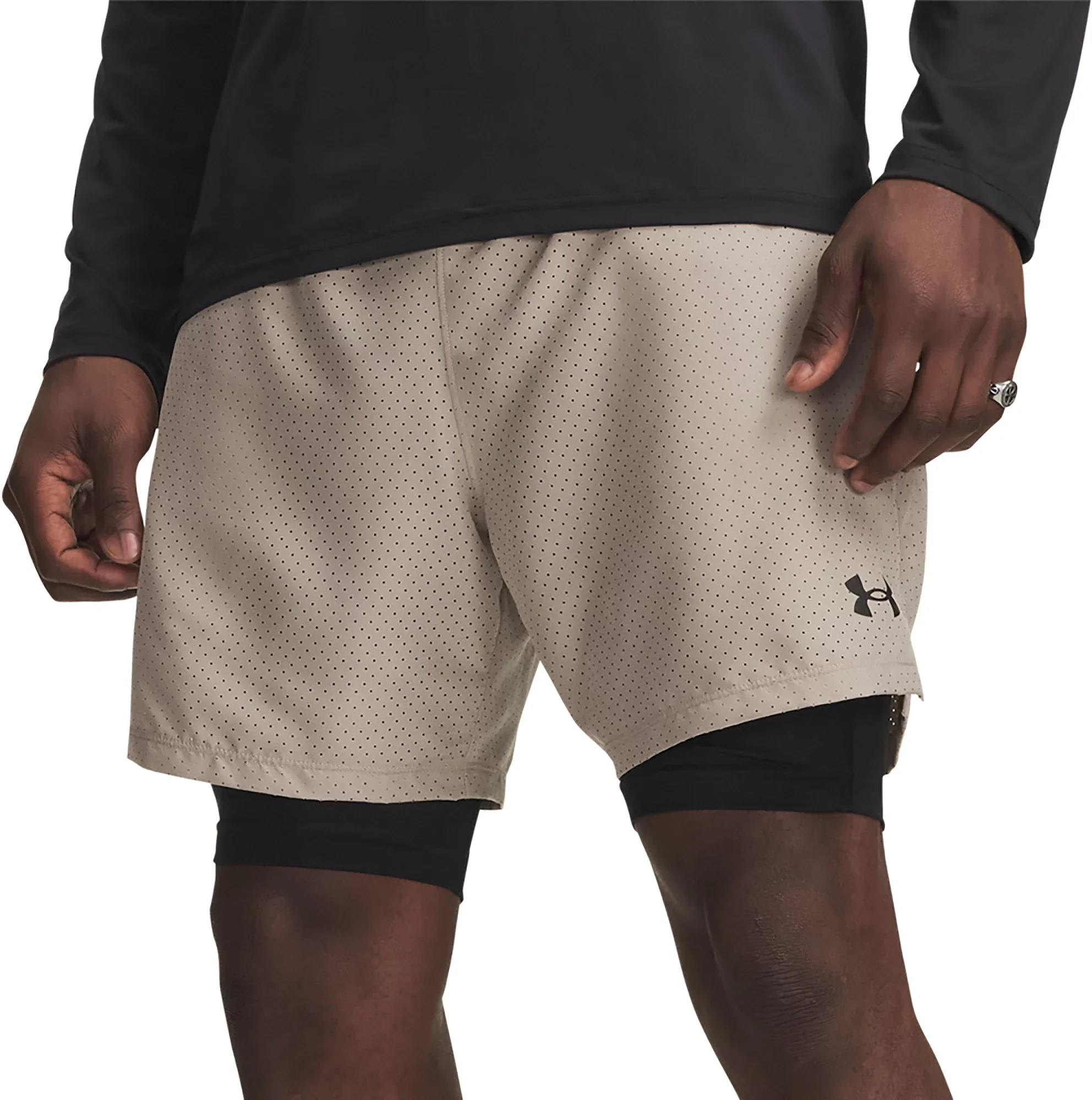 Under Armour Men's Vanish 2.0 Woven 2-in-1 Shorts - 1