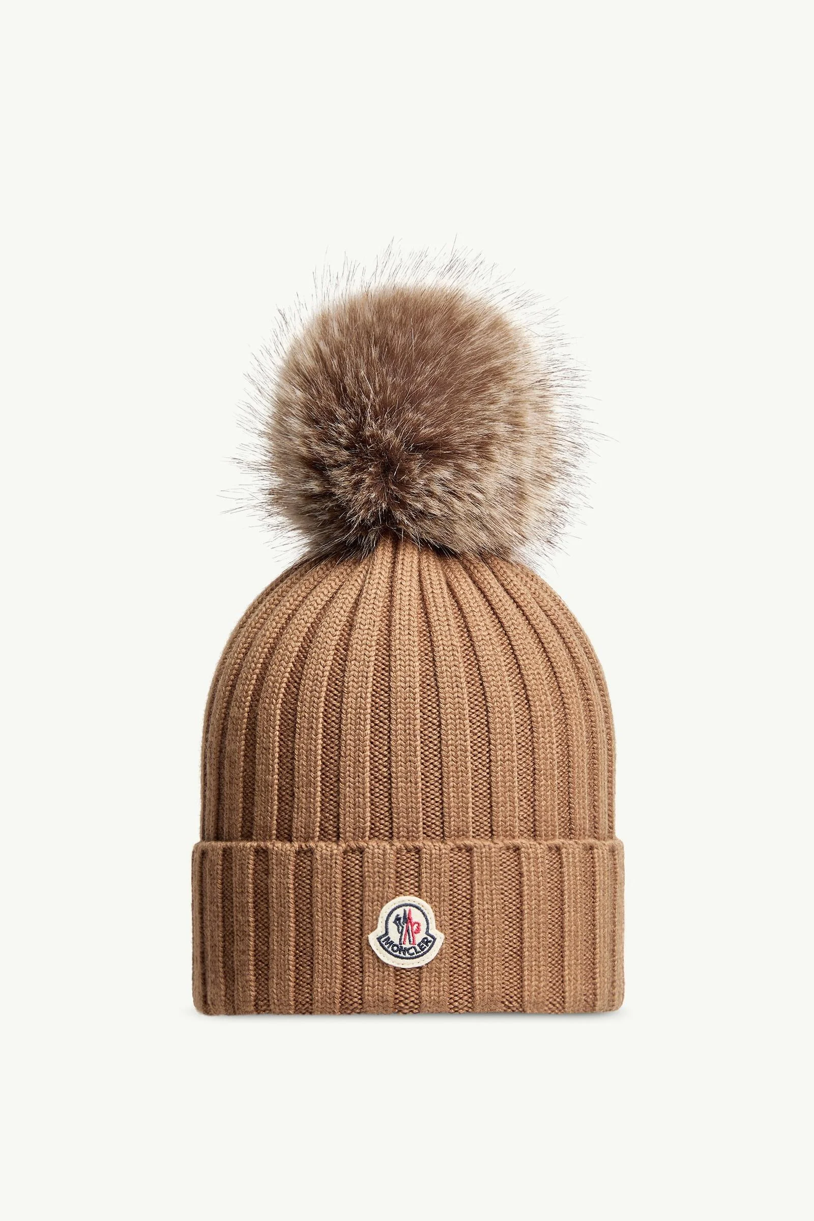 Wool Beanie with Pom Pom - 1