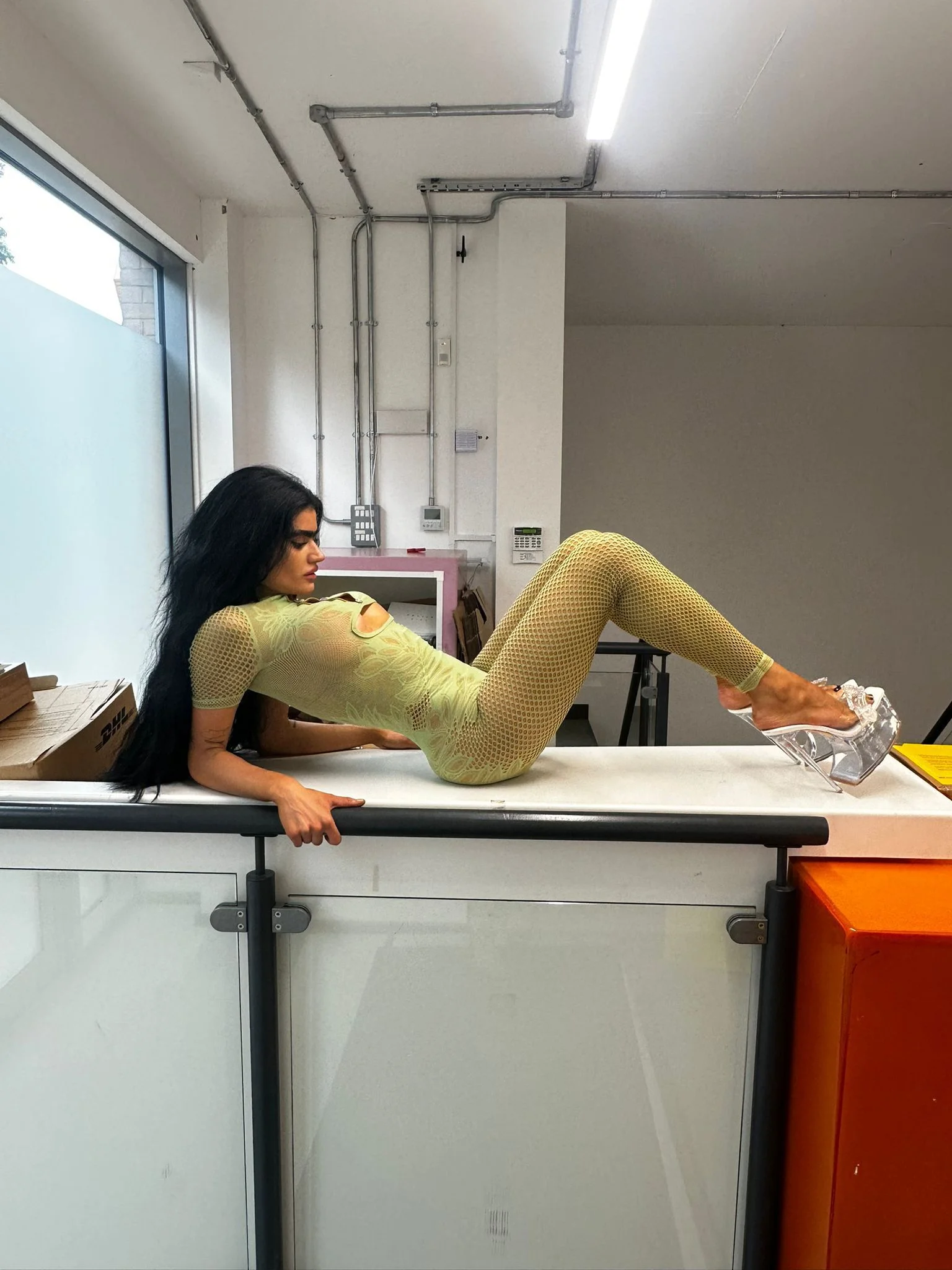 DINERO JUMPSUIT GREEN - 1