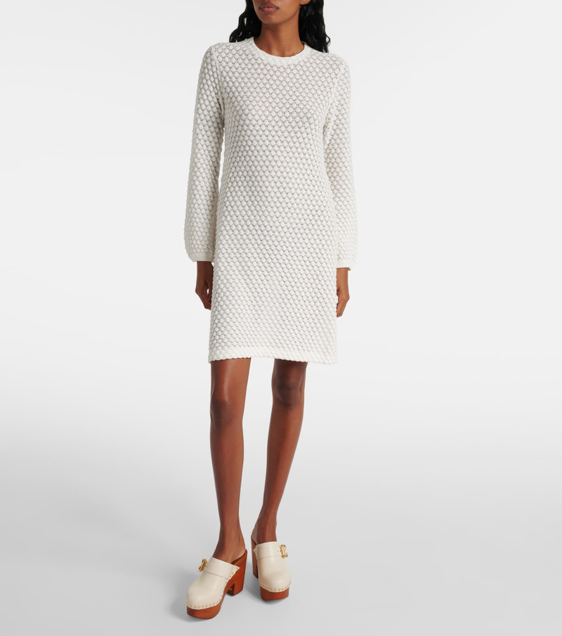 Chloé Jeannette studded leather clogs outlook