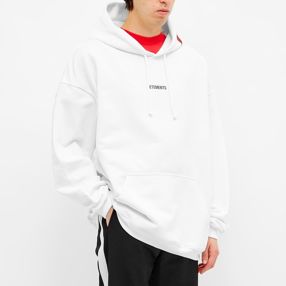 VETEMENTS Oversize Logo Patch Hoody - 5