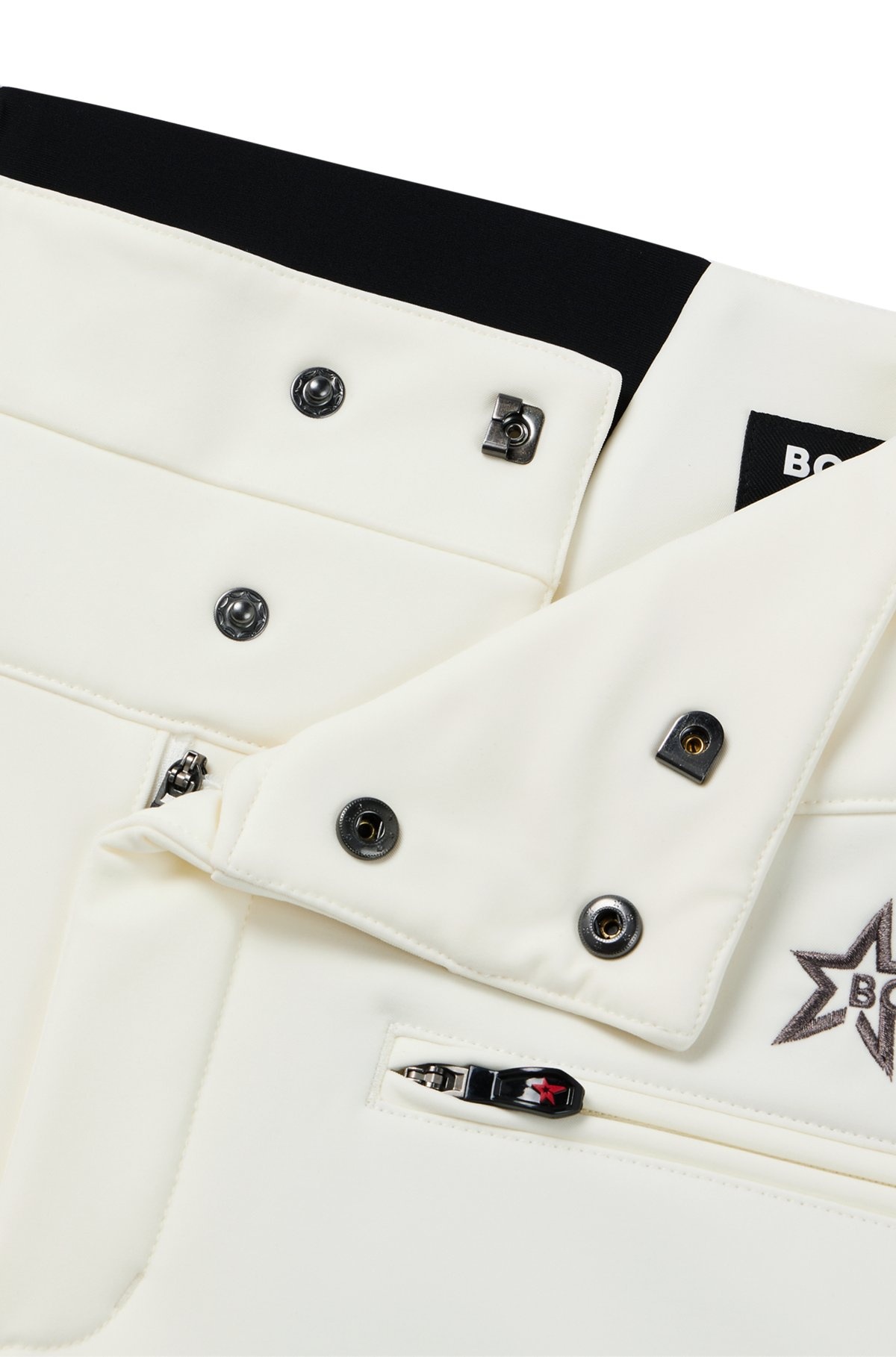 BOSS X PERFECT MOMENT SKI TROUSERS WITH STRIPES AND BRANDING - 6