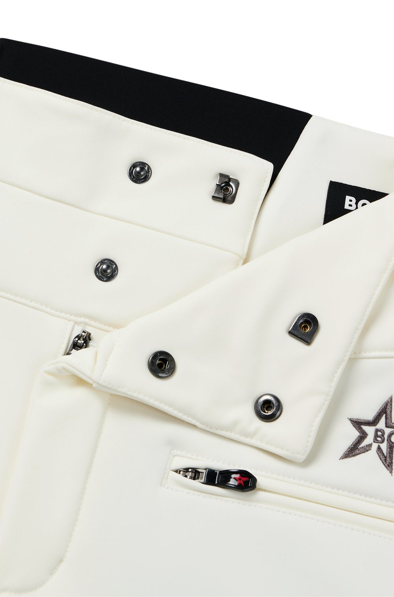 BOSS X PERFECT MOMENT SKI TROUSERS WITH STRIPES AND BRANDING 6