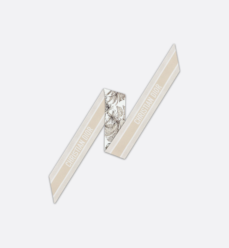 Dior Dioriviera Toile de Jouy Palms Mitzah Scarf outlook