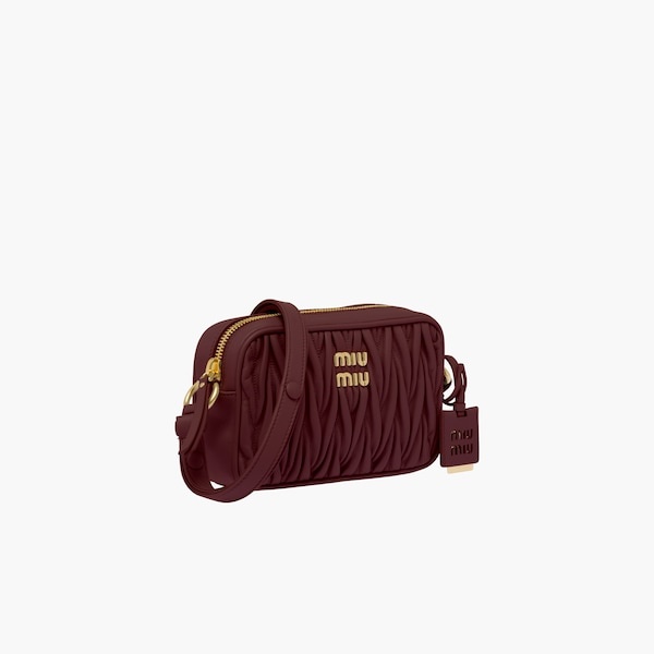 Matelassé nappa leather shoulder bag - 6