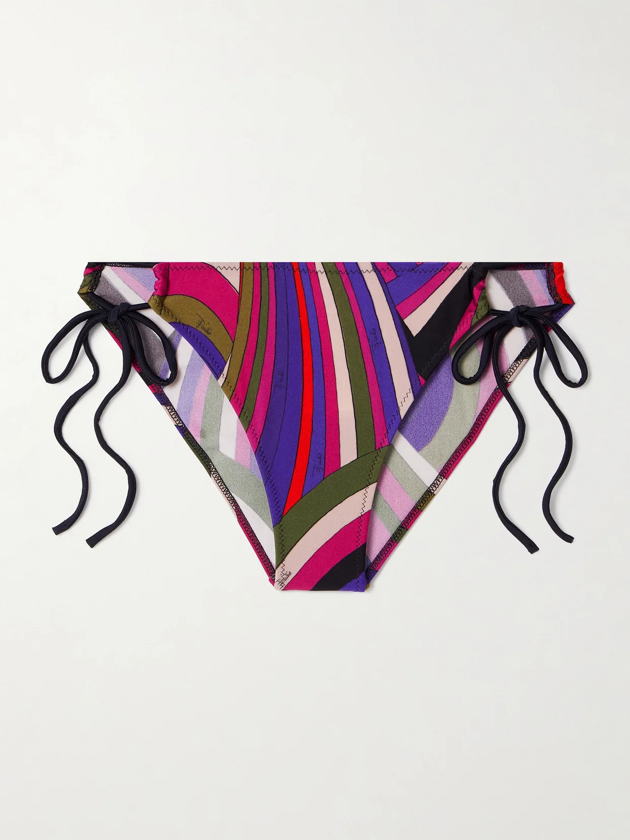 Printed Bikini Briefs - 1