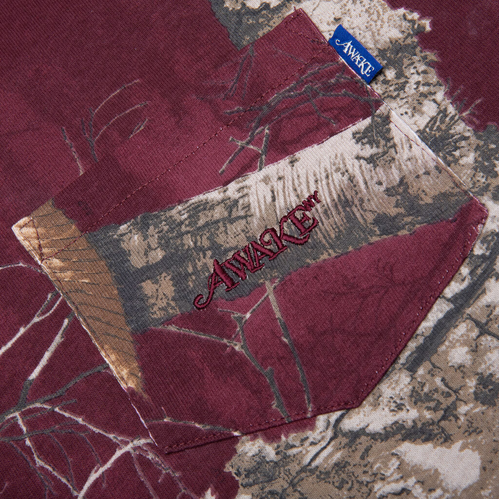 POCKET TEE - MERLOT - 3