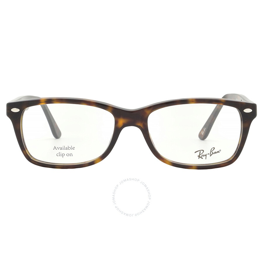 Ray Ban Demo Rectangular Ladies Eyeglasses RX5228 2012 55 - 1