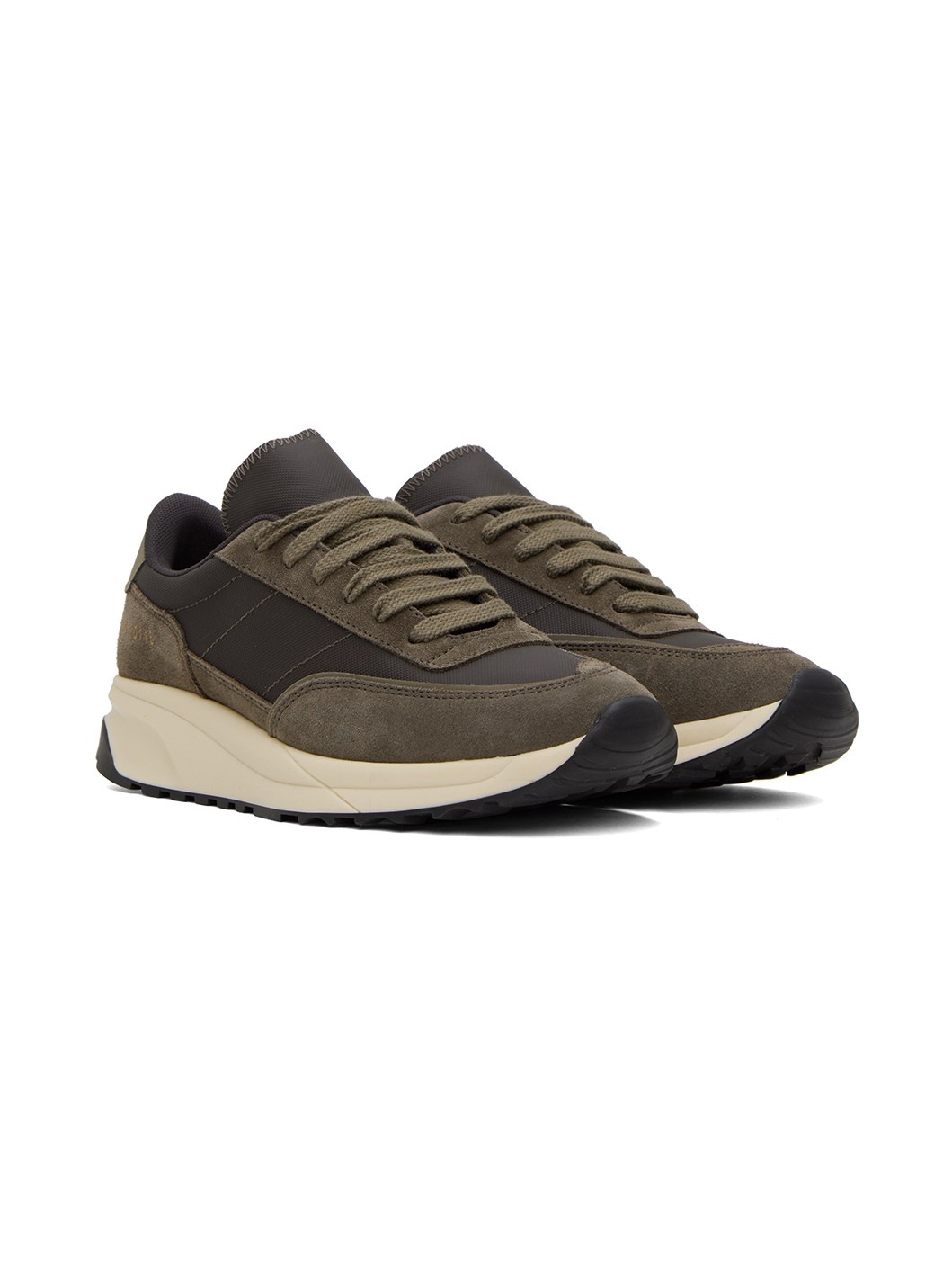 Brown Track Technical Sneakers - 4