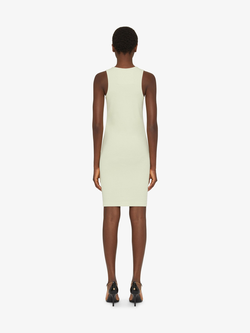 TANK DRESS IN COTTON WITH 4G DETAIL 3