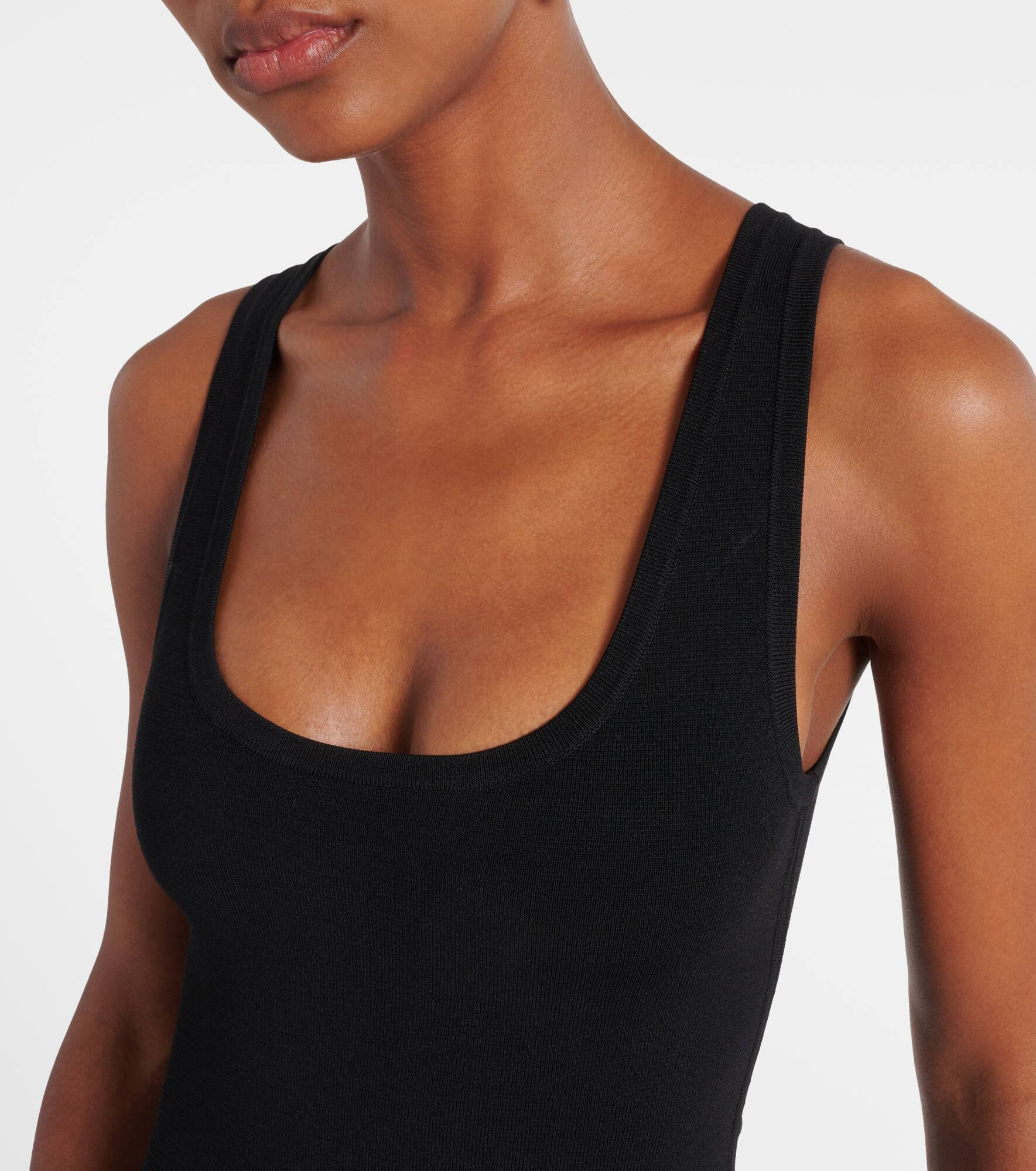Jersey midi dress - 4