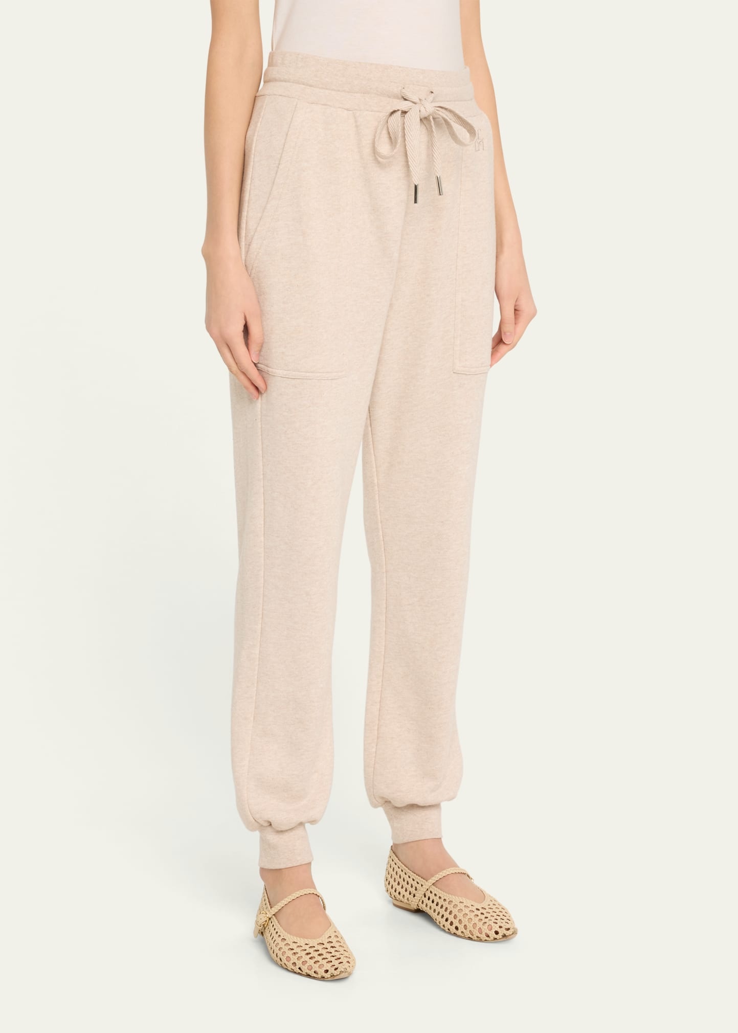 Calla Organic Cotton-Blend Jogger Pants - 4