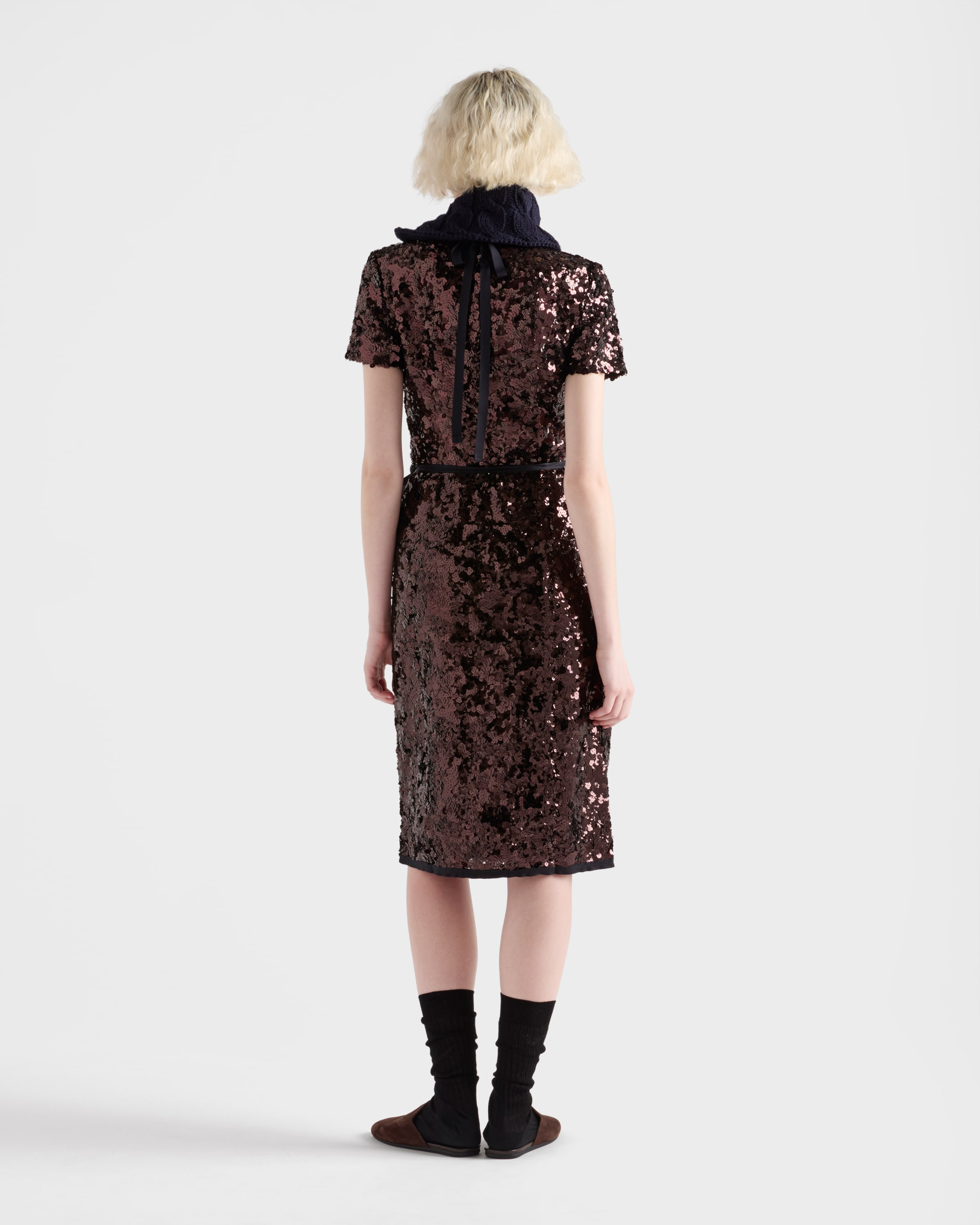 Embroidered sequin top - 5
